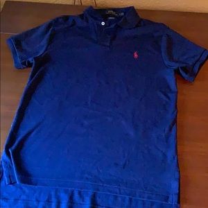 Polo shirt, blue